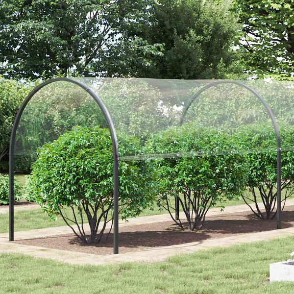 vidaXL Prozorna ponjava z ušesi 4x12 m PVC