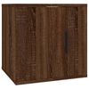 vidaXL Stenska TV omarica rjav hrast 40x34,5x40 cm