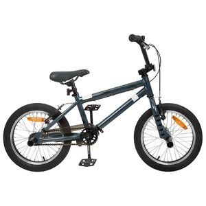 vidaXL BMX Kolo 16 Palcev za 5-8 let Temno siva