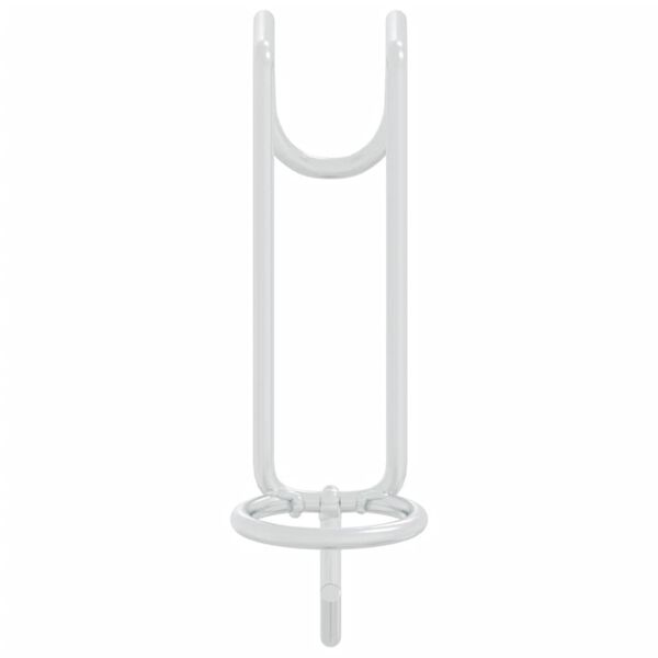 vidaXL Kljuka za vedro prenosna srebrna pocinkano jeklo