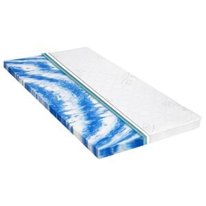 vidaXL Nadvzmetnica 80x200 cm pena z gelom 7 cm