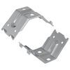 vidaXL Nosilec 2 Cinkano 106 x 55 x 1,5mm Jeklo