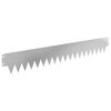 vidaXL Robovi trave 10 pcs 103 x 15 cm jeklo Srebrna
