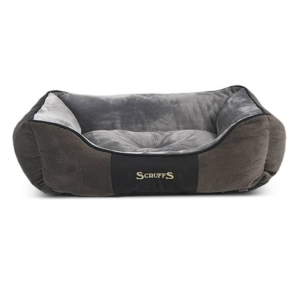 Scruffs & Tramps Pasja postelja "Chester" L 75x60cm siva 1168