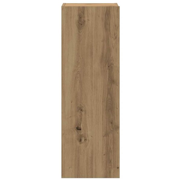 vidaXL 5 kosov stenske TV omarice Artisan Oak Engineered Wood