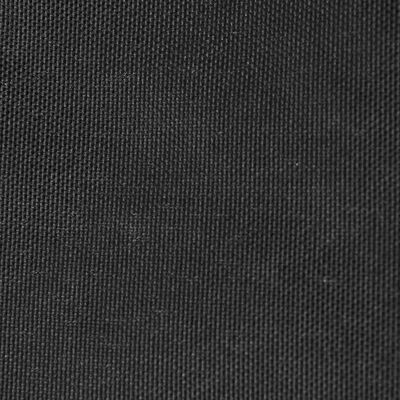 vidaXL Senčno jadro oksford tekstil kvadratno 3,6x3,6 m antracit