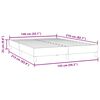 vidaXL Box spring posteljni brez vzmetnico črn 140x210 cm žamet