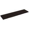 vidaXL Mizna plo&scaron;ča rjav 200x50x(2-6)cm obdelana trdna hrastovina
