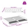 vidaXL Ramp za invalidska vozička srebrna 62 x 73 x 5 cm Aluminij