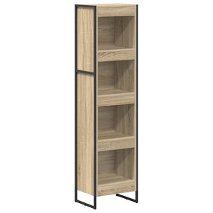 vidaXL Knjigovni omar 40 x 30 x 155 cm Inženirski les Sonoma