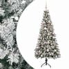 vidaXL Umetna božična jelka z bučko 120 cm 150 LED Toplo bela