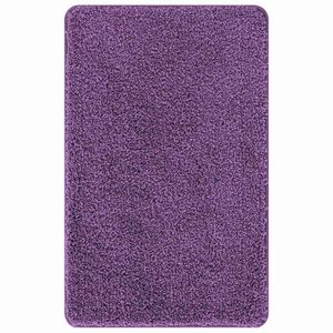 vidaXL Protivdrsna preproga za kopalnico Vijolična 50 x 80 cm PP