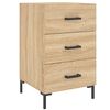 vidaXL Nočna omarica sonoma hrast 40x40x66 cm inženirski les