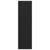 vidaXL Predpražnik črn 115x400 cm