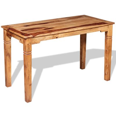 vidaXL Jedilna miza iz masivnega palisandra 120x60x76 cm
