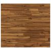 vidaXL Pravokotna miza 80 x 80 x 3,2 cm Kvadrat Masiven les akacije