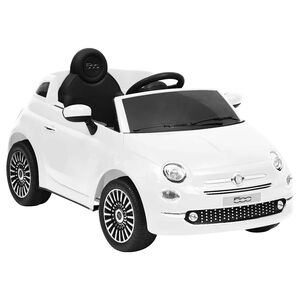 vidaXL Otro&scaron;ki električni avtomobil Fiat 500 bel