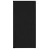 vidaXL Komoda črna 160x36x75 cm iverna plo&scaron;ča