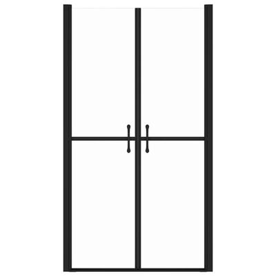 vidaXL Vrata za tuš prozorna ESG (88-91)x190 cm
