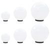 vidaXL LED okrogle svetilke 6 kosov krogle 20/30/40 cm PMMA