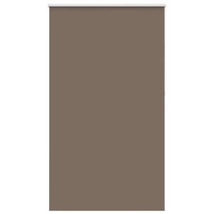vidaXL Zatemnitvena rolo senčila kavne barve 135x210 cm, &scaron;irina blaga 131,6 cm, poliester
