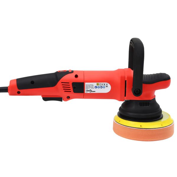 vidaXL Ekscentrični polirnik z opremo dvojno delovanje 21 mm 1000 W