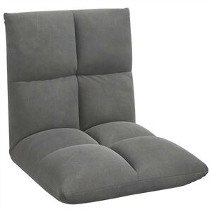 vidaXL Tlorisni stol Temno siva 50 x 61 x 57 cm Žamet