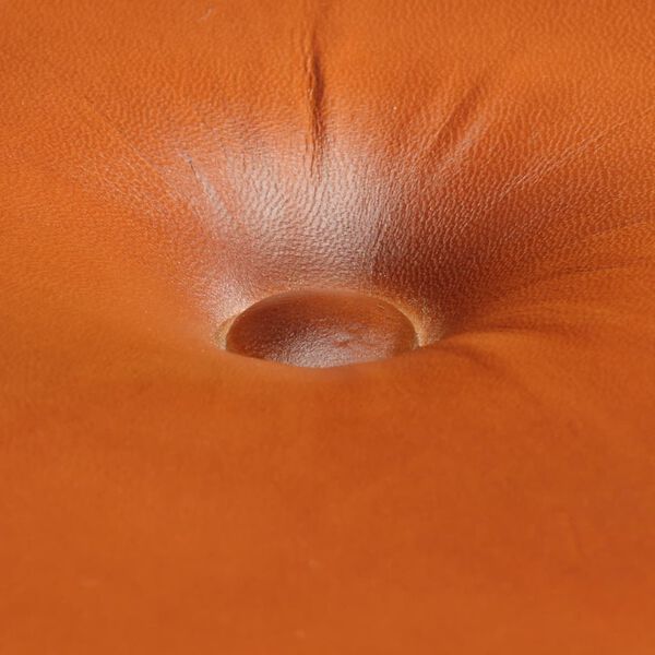 vidaXL Barski stolčki 2 kosa rjav robusten mangov les in pravo usnje