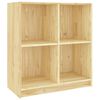 vidaXL Komoda 70x33x76 cm trdna borovina