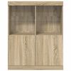 vidaXL Bivak Sonoma Oak 81x37x100 cm Inženirski les