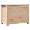 vidaXL &Scaron;katla za shranjevanje 60x32x45,5 cm trdna borovina