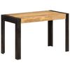 vidaXL Jedilna miza 120x60x76 cm trden mangov les