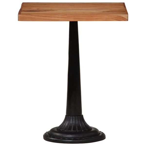 vidaXL Bistro miza 60x60x76 cm trden akacijev les