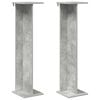 vidaXL Stojalo za rastline Beton Siva 25 x 25,5 x 100,5 cm