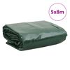 vidaXL Ponjava zelena 5x8 m 650 g/m&sup2;