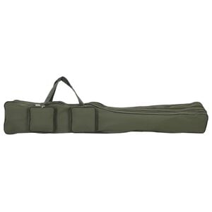 vidaXL Torba za ribi&scaron;ke palice temno zelena 150 cm oxford tkanina