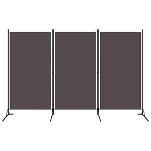 vidaXL Paravan 3-delni antraciten 260x180 cm