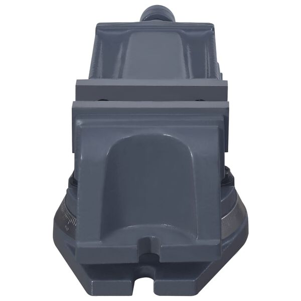 vidaXL Vrtljiv primež iz litega železa 100 mm