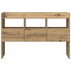 vidaXL Sideboard artisian hrast 105x30x70 cm konstruiran les