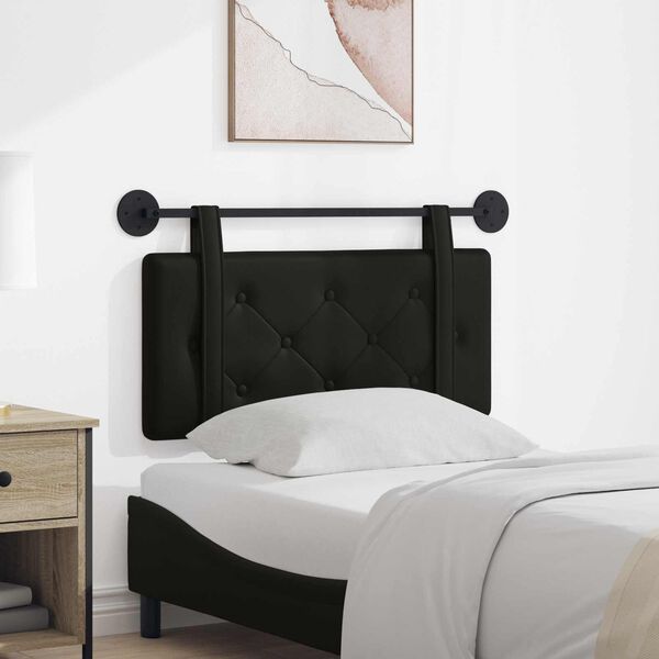 vidaXL Visoki naslon za glavo Črna 100 x 55 x 5 cm Umjetno usnje