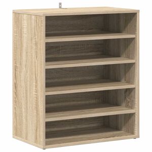 vidaXL Omarica za čevlje sonoma hrast 60x35x70 cm iverna plo&scaron;ča