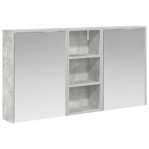 vidaXL Komplet omaric za kopalnico 3 pcs 116 x 16 x 62,5 cm