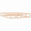 vidaXL Posteljni okvir 160x200 cm trden les