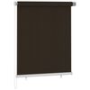 vidaXL Zunanje rolo senčilo 120x140 cm rjavo