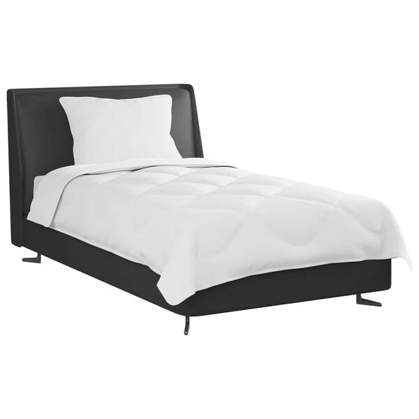 vidaXL Celosezonski pokrivalo z blazino 2 pcs Bela Mikrovlakna