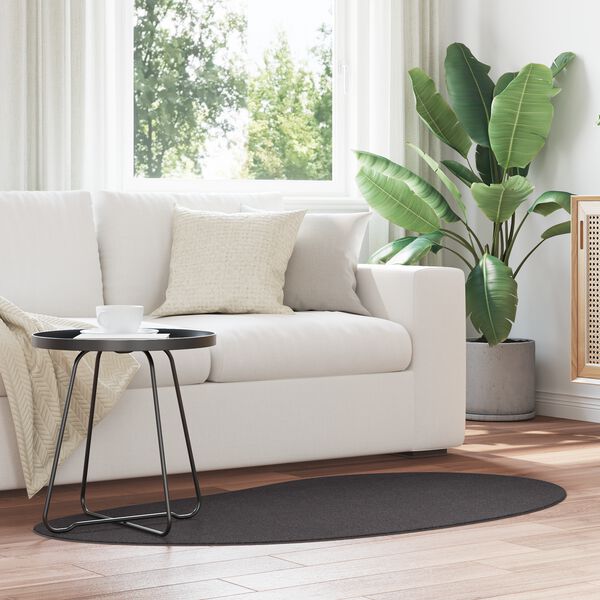 vidaXL Preproga Antracit 80 x 150 cm Poliester