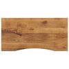 vidaXL Mizna plo&scaron;ča ukrivljena 120x60x2,5 cm trden mangov les