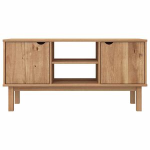 vidaXL TV omarica OTTA 113,5x43x57 cm trdna borovina