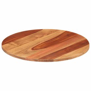 vidaXL Mizna plo&scaron;ča iz trdnega akacijevega lesa okrogla 15-16 mm 40 cm