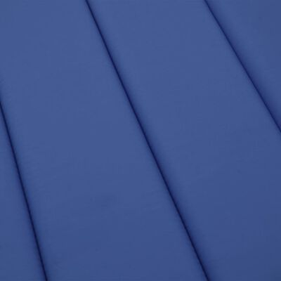 vidaXL Blazina za ležalnik kraljevsko modra 186x58x3 cm oxford tkanina